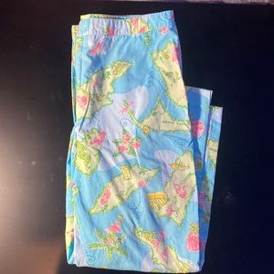 Lilly Pulitzer Island Hopping Capris Pants